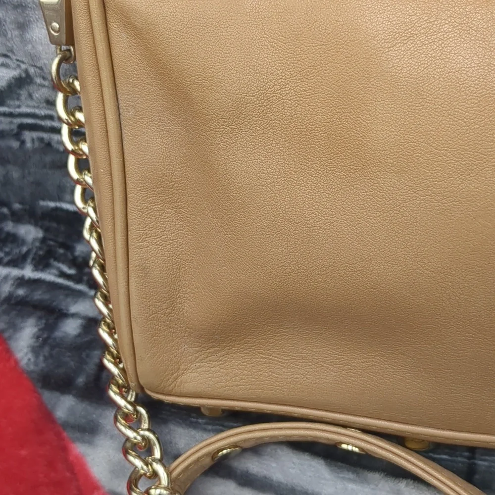 Rebecca Minkoff MAC Crossbody Tan Leather Bag